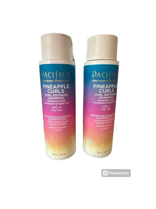 Pacifica Other - 2 Pacifica Beauty Pineapple Curls Curl Defining Shampoo Hyaluronic Acid New
